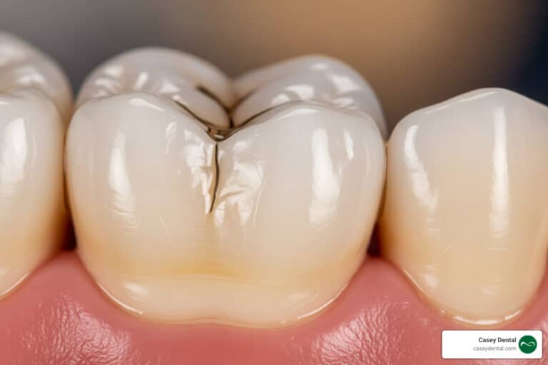 How much tooth filling