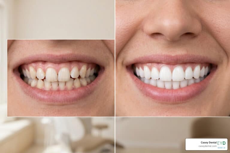 braces before and after