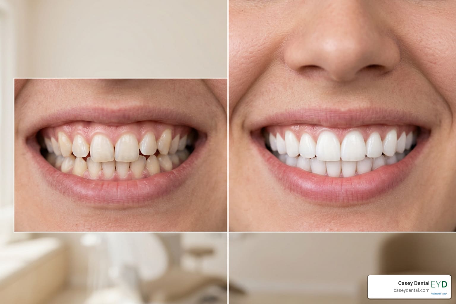 braces before and after