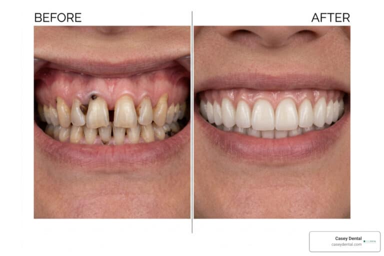 all on 4 implants before and after